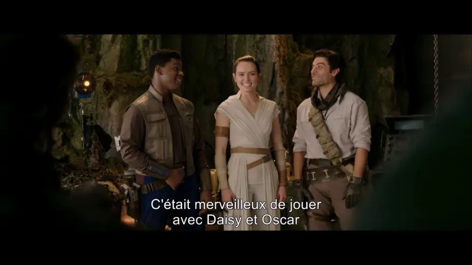 Видео к фильму Звёздные войны: Эпизод 9 - Скайуокер. Восход | Star Wars : L'Ascension de Skywalker - Reportage : "L'amiti&eacute;" [VOST]