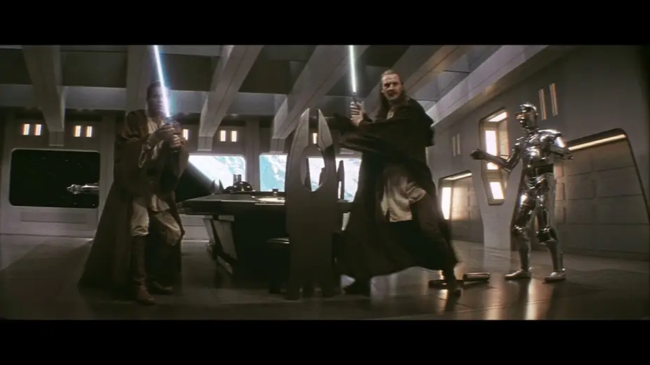 Видео к фильму Звёздные войны: Эпизод 1 - Скрытая угроза | Star Wars: Episode I | Die Dunkle Bedrohung 35mm Trailer 4K UHD (German)