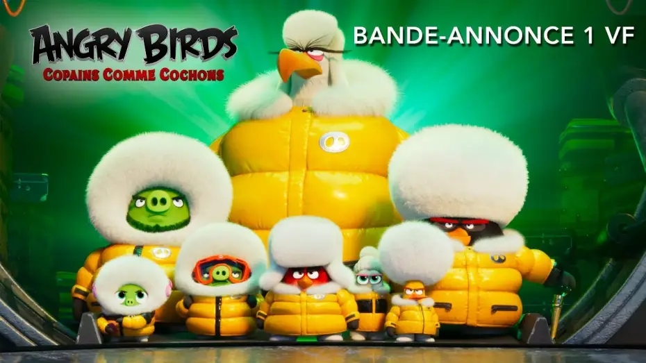 Видео к фильму Angry Birds 2 в кино | Angry Birds : Copains Comme Cochons - Bande Annonce [VF]