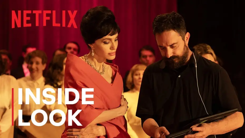Видео к фильму Мария | Angelina Jolie and Pablo Larra&iacute;n Discuss the World of MARIA