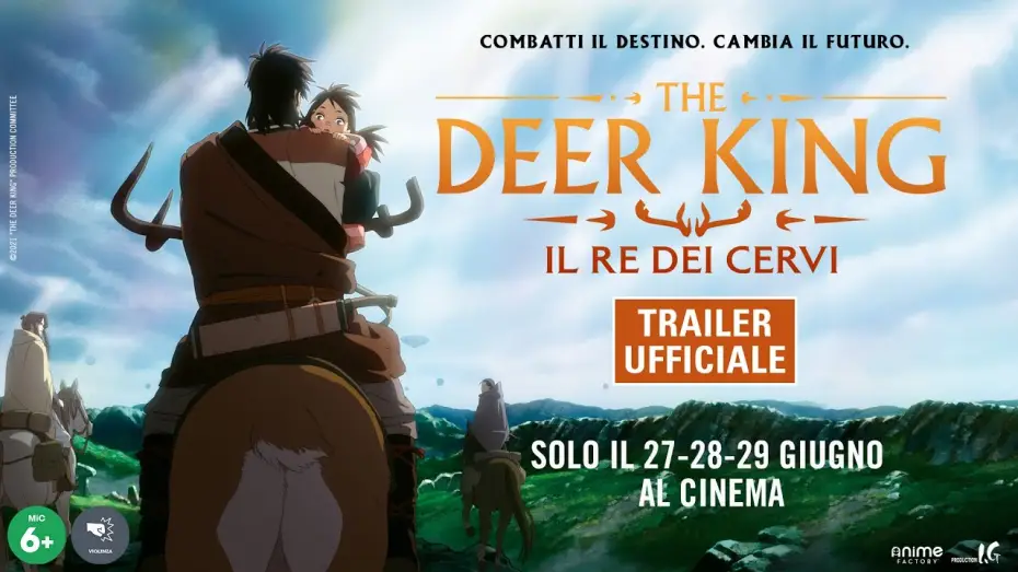 Видео к фильму Олений король: Обещанное путешествие с Юной | The Deer King - Il Re dei Cervi - Trailer Italiano Ufficiale