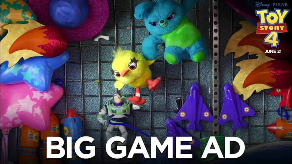 Видео к фильму История игрушек 4 | Big Game Ad