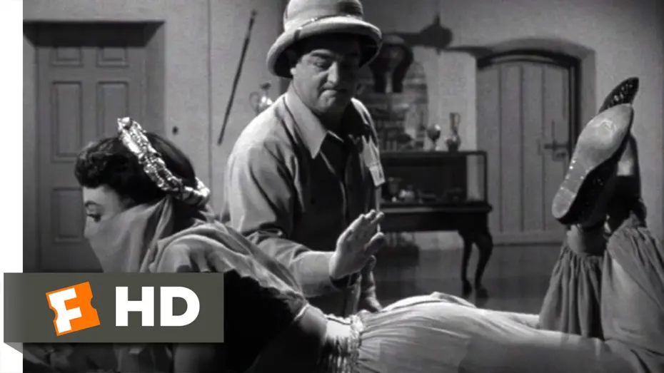 Видео к фильму Эбботт и Костелло встречают мумию | Abbott and Costello Meet the Mummy (1955) - Finding the Medallion Scene (3/10) | Movieclips