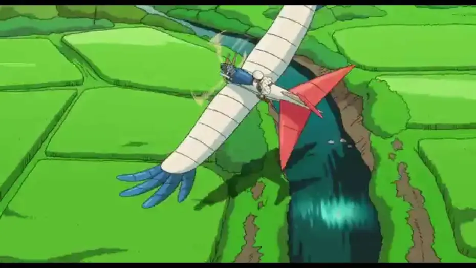 Видео к фильму Ветер крепчает | The Wind Rises "Flying Through Town" Clip