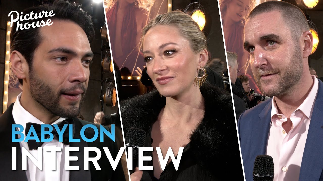 Видео к фильму Вавилон | Babylon | Diego Calva, Olivia Hamilton & Matthew Plouffe Red Carpet Interviews