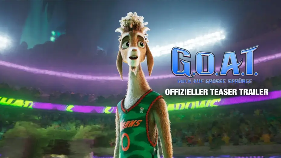 Видео к фильму Goat: Мечтай по-крупному | G.O.A.T. - Bock auf gro&szlig;e Spr&uuml;nge &ndash; Offizieller Teaser Trailer (Kinostart: 19.2.2026)