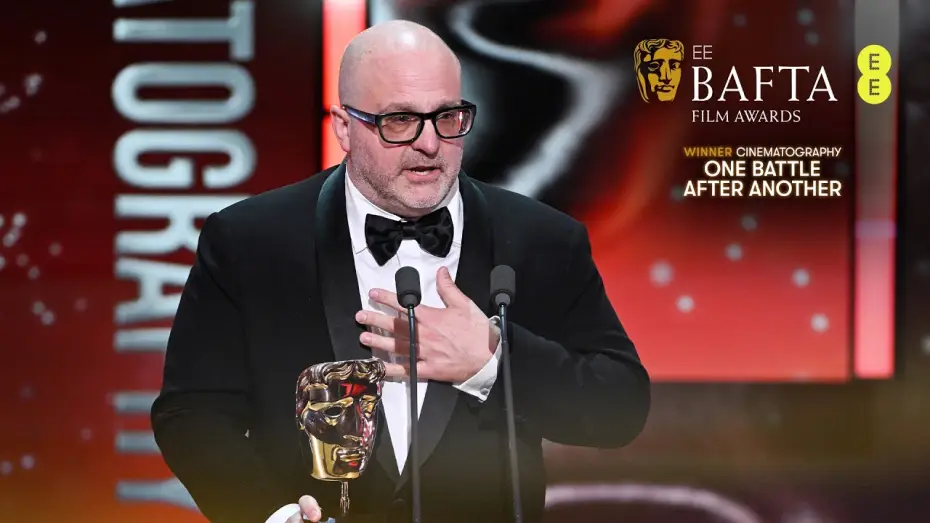 Видео к фильму Битва за битвой | One Battle After Another Wins The BAFTA For Cinematography | EE BAFTA Film Awards 2026