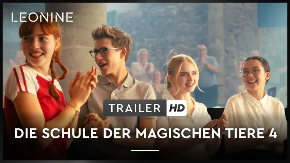 Видео к фильму Школа магических зверей. Хранители чуда | Die Schule der magischen Tiere 4 - Trailer (deutsch/german; FSK 0) - Ab 25.09. im Kino