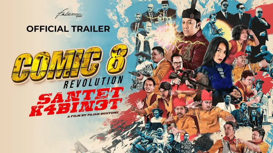 Видео к фильму Comic 8 Revolution: Santet K4bin3t | COMIC 8 REVOLUTION SANTET K4BIN3T - OFFICIAL TRAILER | DECEMBER 24, 2025 IN CINEMA