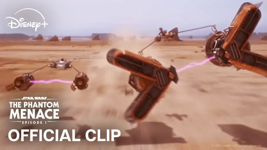 Видео к фильму Звёздные войны: Эпизод 1 - Скрытая угроза | Anakin Wins Podrace - Official Clip