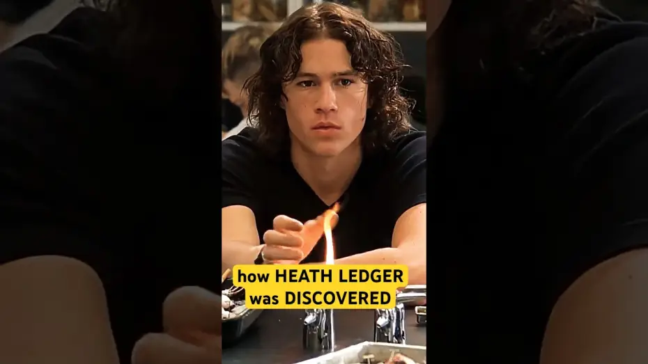 Видео к фильму 10 причин моей ненависти | How Heath Ledger Was Discovered for '10 Things I Hate About You'