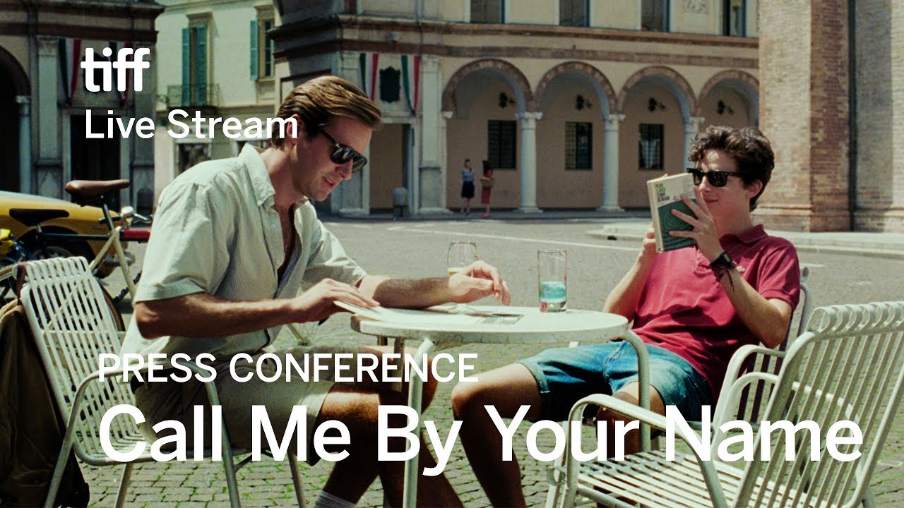 Видео к фильму Назови меня своим именем | TIFF 2017 Press Conference
