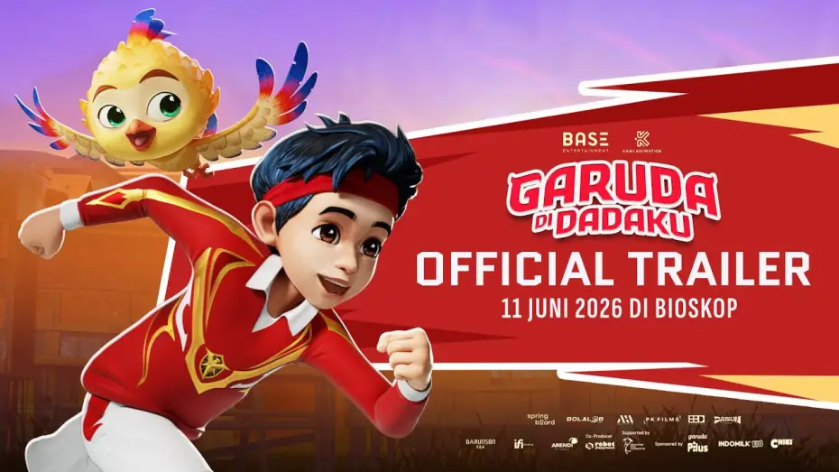 Видео к фильму Garuda Di Dadaku | GARUDA ON MY CHEST OFFICIAL TRAILER | JUNE 11, 2026 IN CINEMA