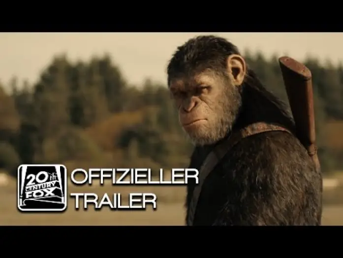 Видео к фильму Планета обезьян: Война | Planet der Affen: Survival | Trailer 1 | German Deutsch HD (2017)