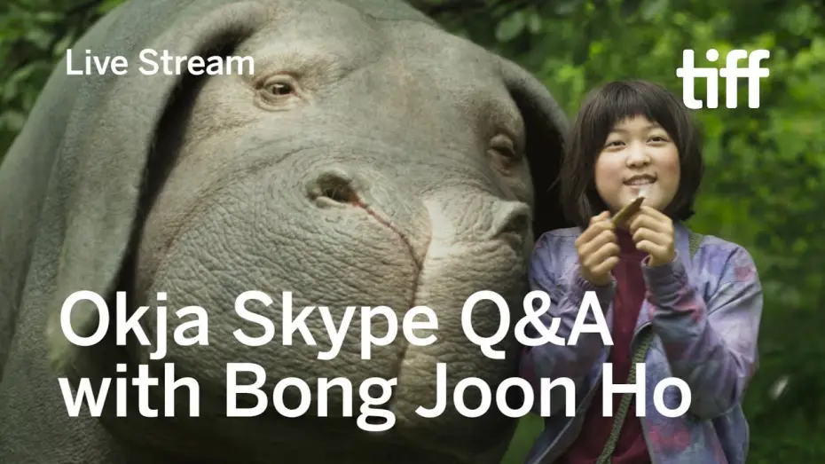 Видео к фильму Окча — OKJA Skype Q&A with Director Bong Joon Ho Live from Seoul