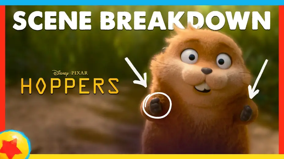 Видео к фильму Прыгуны | 'Hoppers' Filmmakers Break Down the Mabel, Loaf, Ellen bear attack scene | Pixar's Set the Scene