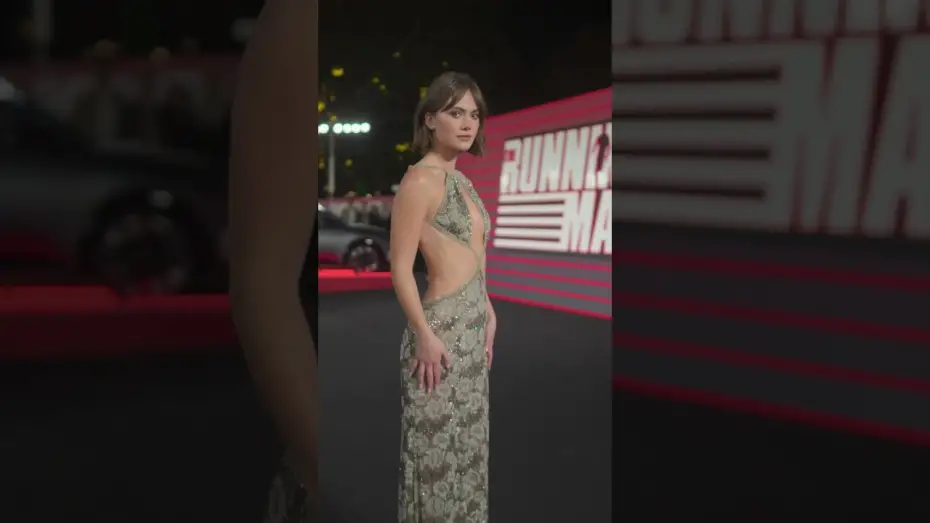 Видео к фильму Бегущий человек | Emilia Jones UK Premiere