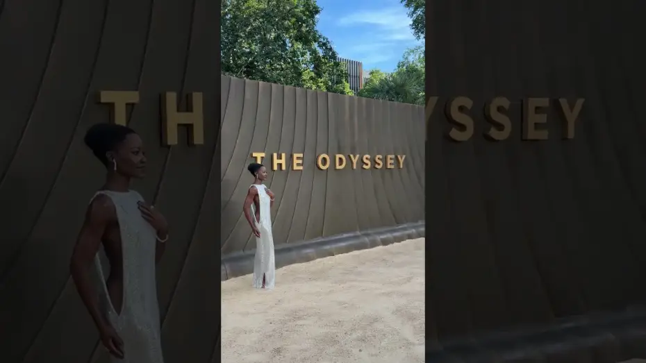 Видео к фильму Одиссея — The incredible Lupita Nyong'o arrives at the World Premiere of The Odyssey.