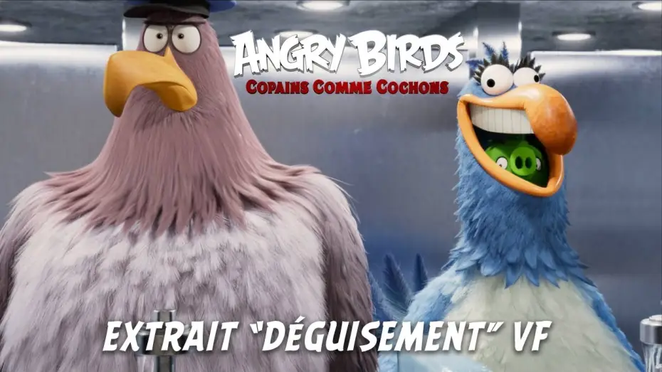 Видео к фильму Angry Birds 2 в кино | Angry Birds : Copains comme Cochons - Extrait : "D&eacute;guisement" [VF]
