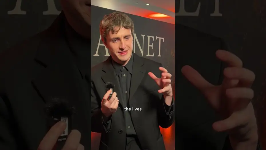 Видео к фильму Гамнет | Paul Mescal reflects on HAMNET at the Irish premiere.
