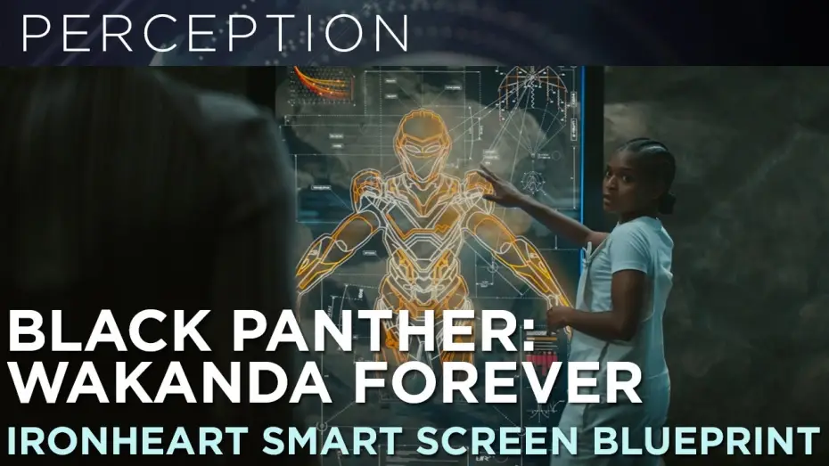 Видео к фильму Чёрная Пантера: Ваканда навеки | Smart Screens & Ironheart Blueprint Display