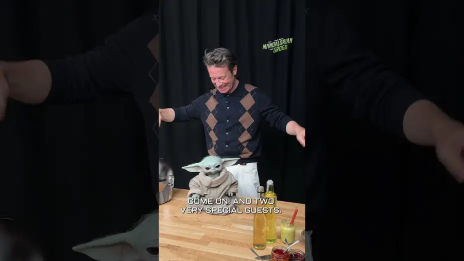 Видео к фильму Мандалорец и Грогу | Something exciting is coming&hellip; Jamie Oliver
