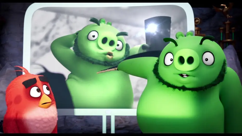 Видео к фильму Angry Birds 2 в кино | Angry Birds : Copains comme Cochons - Extrait : "Super Secret Meeting" [VF]