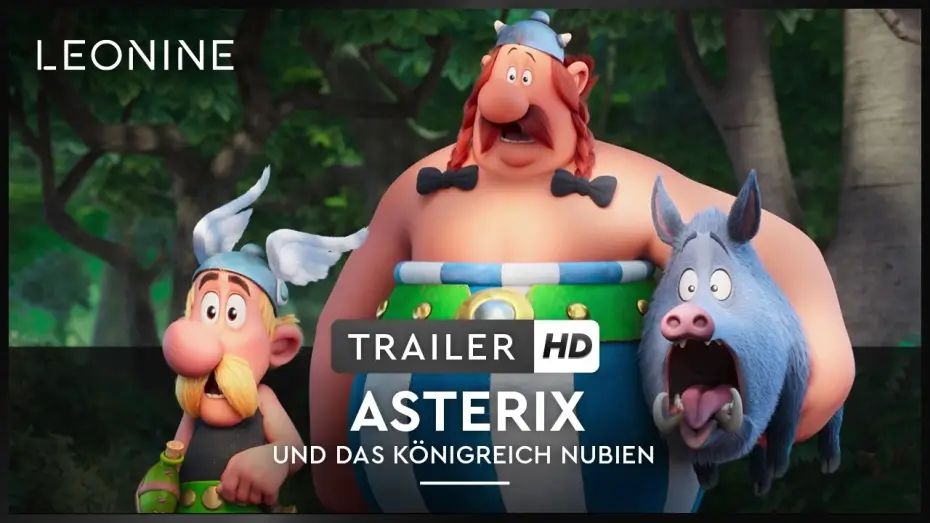 Видео к фильму Астерикс в Африке | Asterix und das K&ouml;nigreich Nubien - Trailer (deutsch/german; FSK 0) - Ab 03.12. im Kino