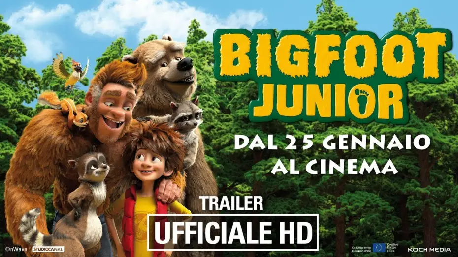 Видео к фильму Стань Легендой! Бигфут младший | Bigfoot Junior - Trailer Ufficiale Italiano | HD