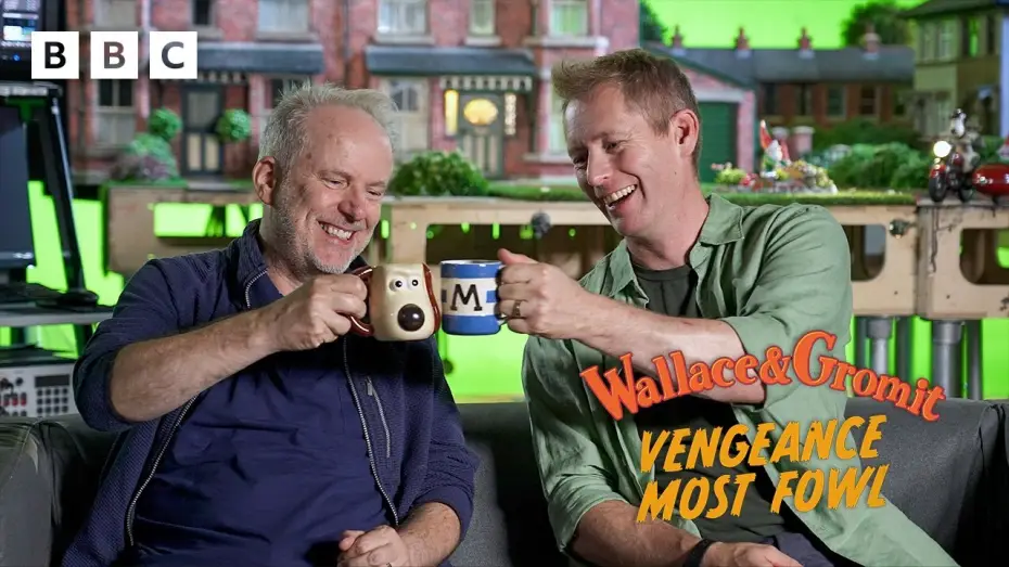 Видео к фильму Уоллес и Громит: Самая Дикая Месть | Behind the scenes of Wallace & Gromit: Vengeance Most Fowl