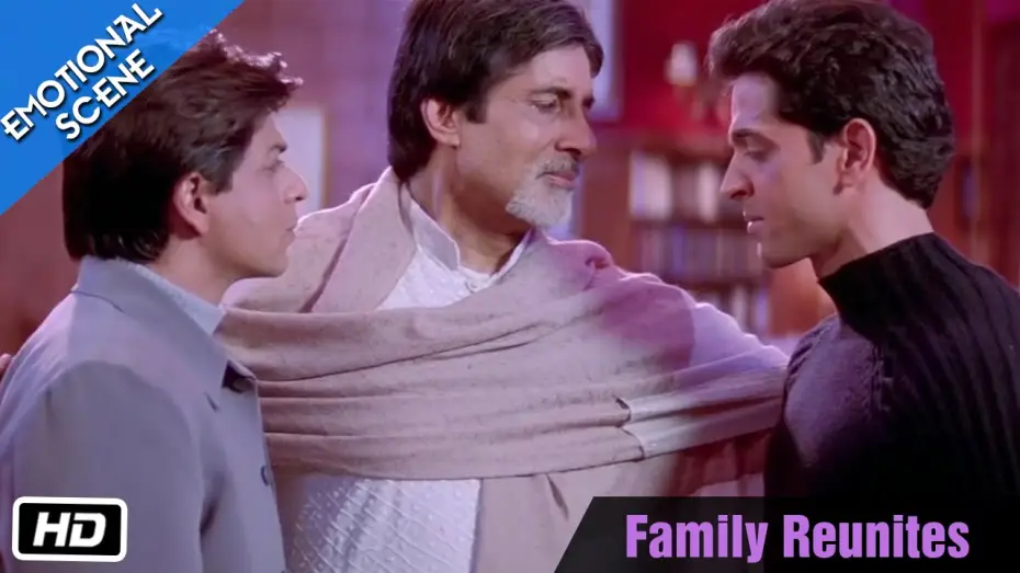 Видео к фильму И в печали, и в радости.. | Family Reunites - Emotional Scene - Kabhi Khushi Kabhie Gham - Amitabh Bachchan, ShahRukh Khan