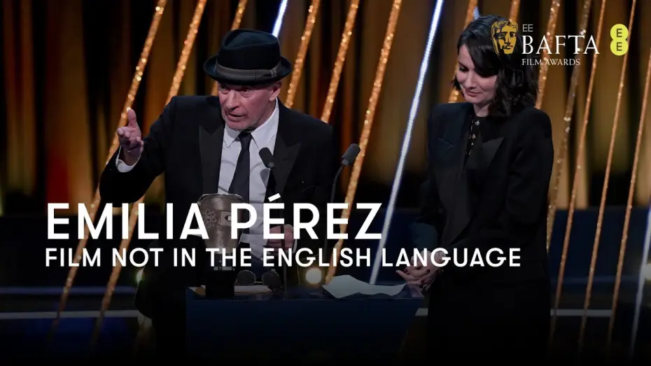 Видео к фильму Эмилия Перес | Emilia P&eacute;rez wins the BAFTA for Film Not In The English Language | BAFTA Film Awards 2025