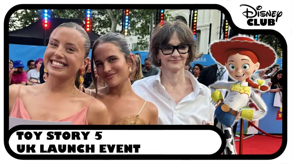 Видео к фильму История игрушек 5 — Liv & Evie Meet the Cast of Toy Story 5 at the UK Launch Event