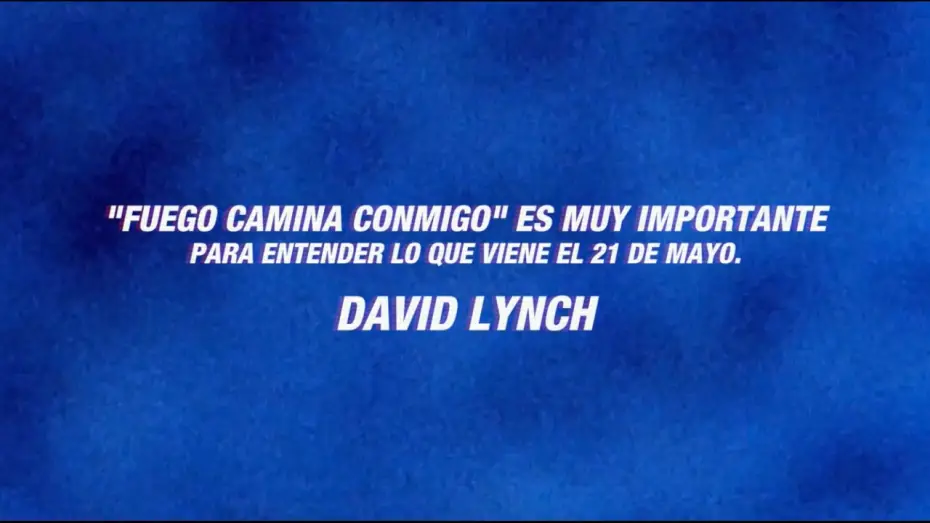 Видео к фильму Твин Пикс: Сквозь огонь | Twin Peaks: fuego camina conmigo - Promo | Filmin