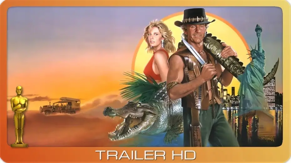 Видео к фильму Крокодил Данди | Crocodile Dundee - Ein Krokodil zum K&uuml;ssen ≣ 1986 ≣ Trailer