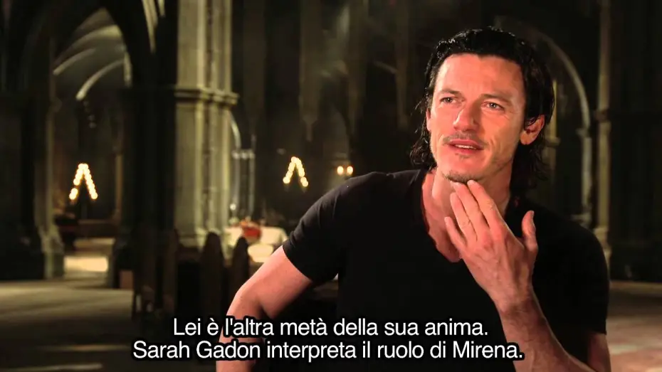 Видео к фильму Дракула | Dracula Untold: intervista a Luke Evans (sottotitoli in italiano)