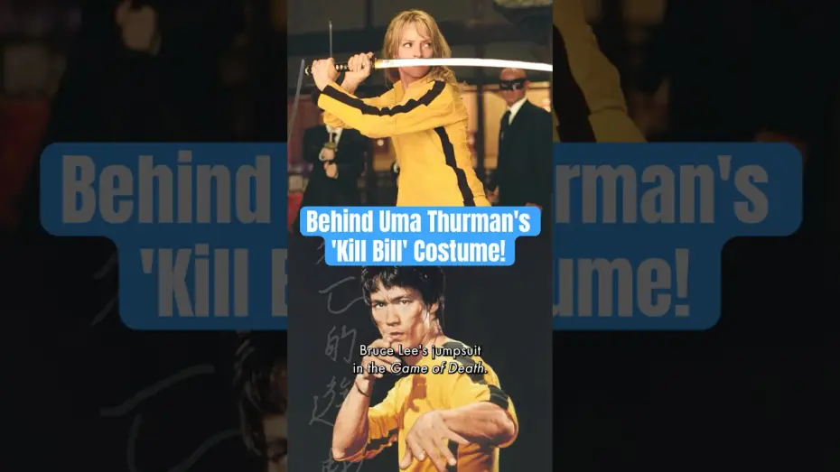 Видео к фильму Убить Билла: Фильм 1 | Uma Thurman's Iconic 'Kill Bill' Costume Almost Wasn&rsquo;t Yellow!