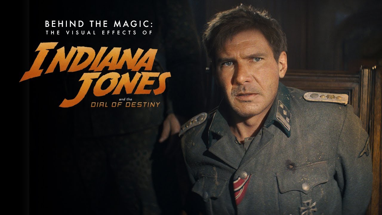 Видео к фильму Индиана Джонс и колесо судьбы | Behind the Magic: The Visual Effects of Indiana Jones and the Dial of Destiny