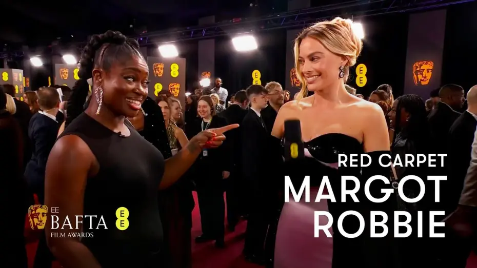 Видео к фильму Барби | Margot Robbie hasn't watched Barbie since the premiere | EE BAFTA Film Awards 2024