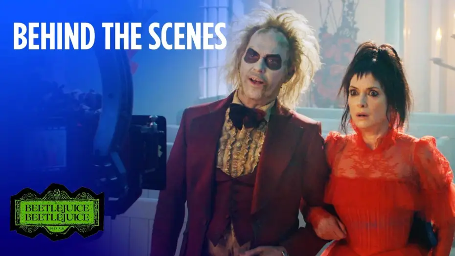 Видео к фильму Битлджус Битлджус | Behind the Scenes: Beetlejuice Returns!