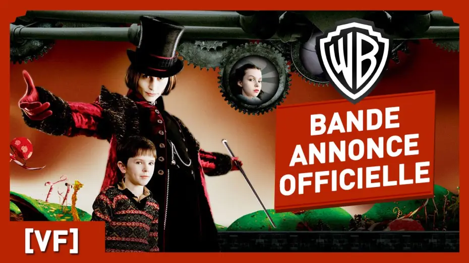 Видео к фильму Чарли и шоколадная фабрика | Charlie et la Chocolaterie - Bande Annonce Officielle (VF) - Johnny Depp / Tim Burton