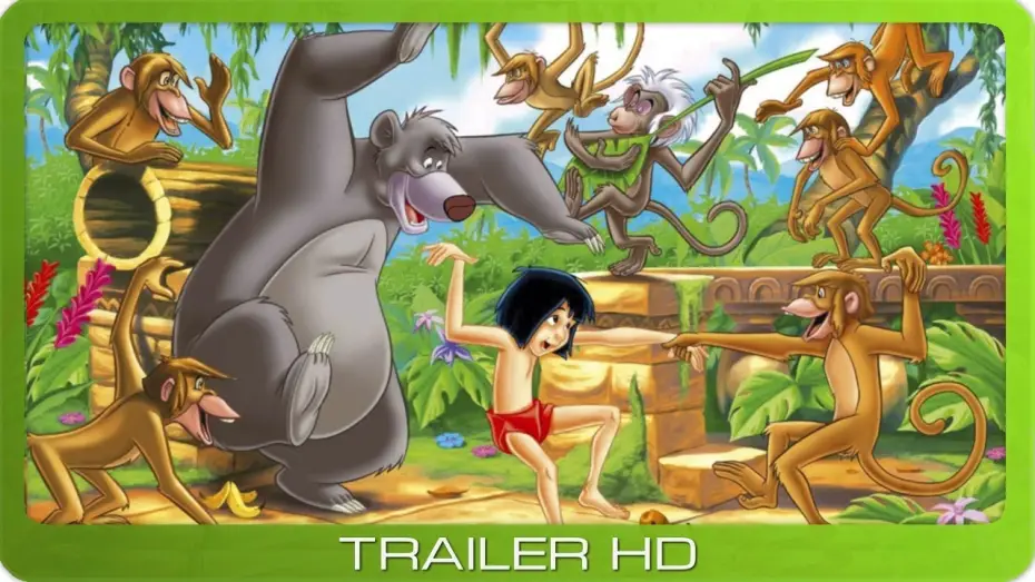 Видео к фильму Книга джунглей | Das Dschungelbuch - Trailer - Deutsch 720p