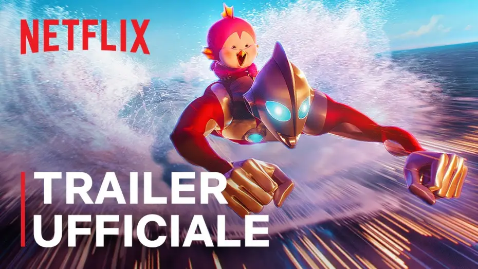 Видео к фильму Ультрамен: путь к вершине | Ultraman: Rising | Trailer ufficiale | Netflix Italia