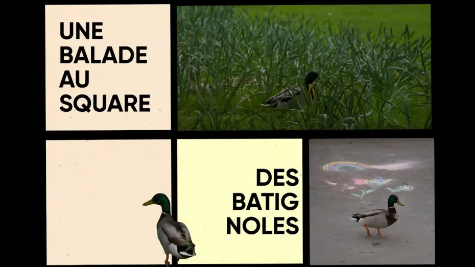 Видео к фильму Une balade au square des batignoles — Une balade au square des batignoles - documentaire photos