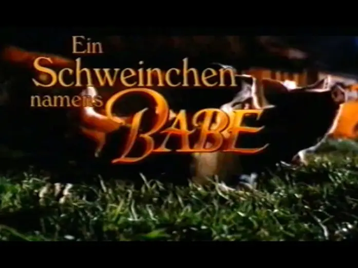 Видео к фильму Бэйб: Четвероногий малыш | Ein Schweinchen namens Babe - Trailer (1995)
