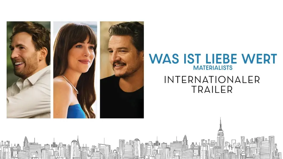 Видео к фильму Материалистка | Was Ist Liebe Wert - Materialists &ndash; Offizieller Trailer (Kinostart: 21.8.2025)