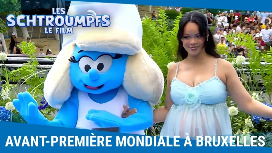 Видео к фильму Смурфики в кино | Avant-premi&egrave;re mondiale &agrave; Bruxelles