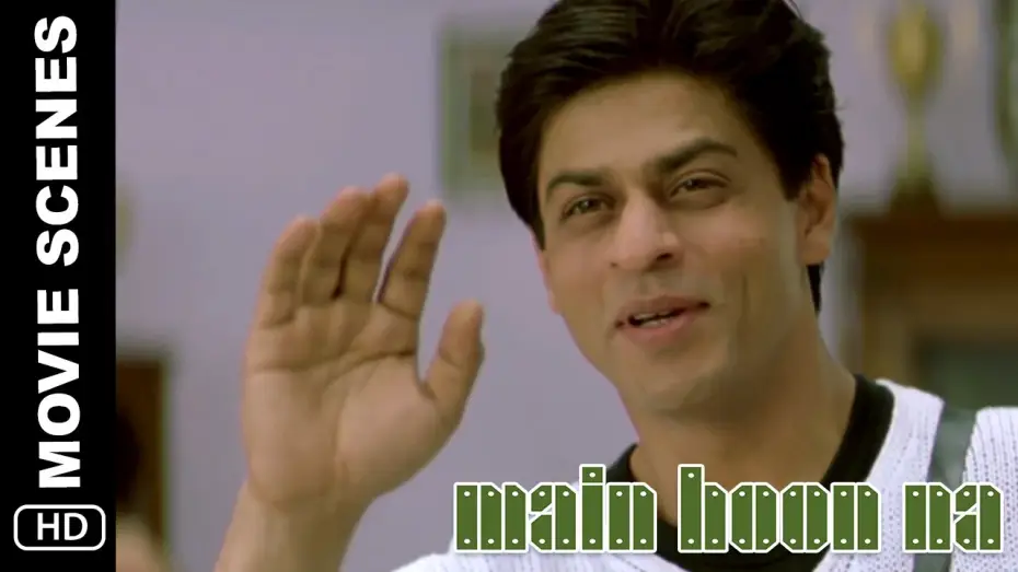 Видео к фильму Я рядом с тобой!!! | Macho Man | Main Hoon Na | Comedy Scene | Shah Rukh Khan, Amrita Rao, Zayed Khan