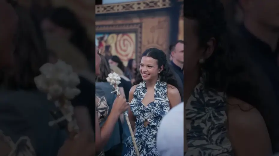Видео к фильму Моана — CHEE-HOO! 🪝🌊 That's a wrap on the world premiere!
