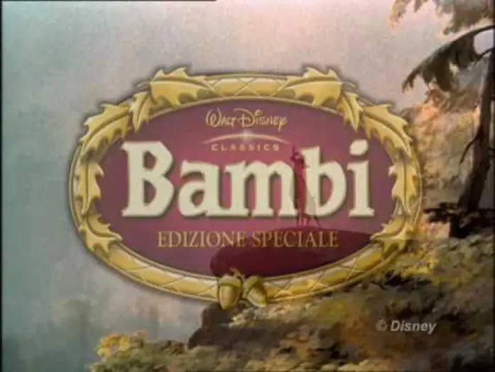 Видео к фильму Бэмби | Bambi trailer ita